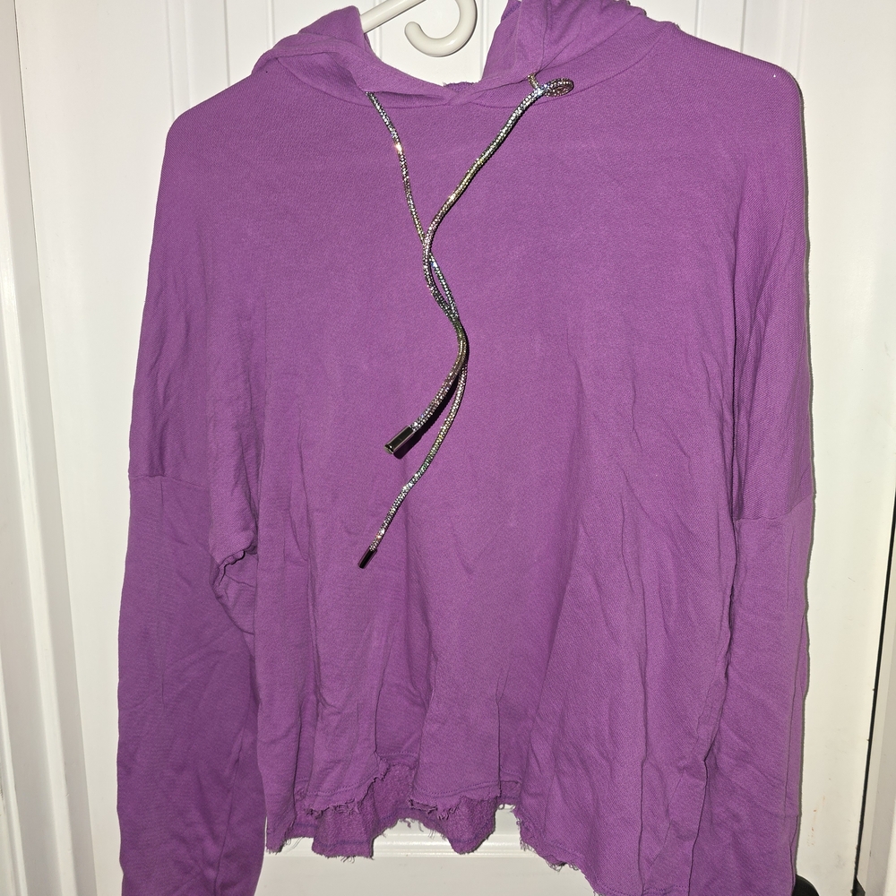Michael Lauren Vibrant Purple Hoodie